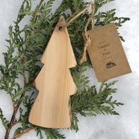 CEDAR TREE ORNAMENT BY TIMBER X PINE