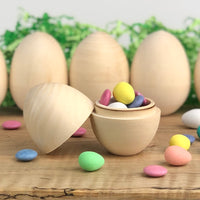 Hollow Wooden Egg