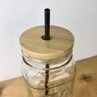 BAMBOO MASON JAR LID