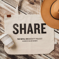 SHARE TOTE