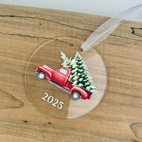 ACRYLIC CHRISTMAS ORNAMENTS