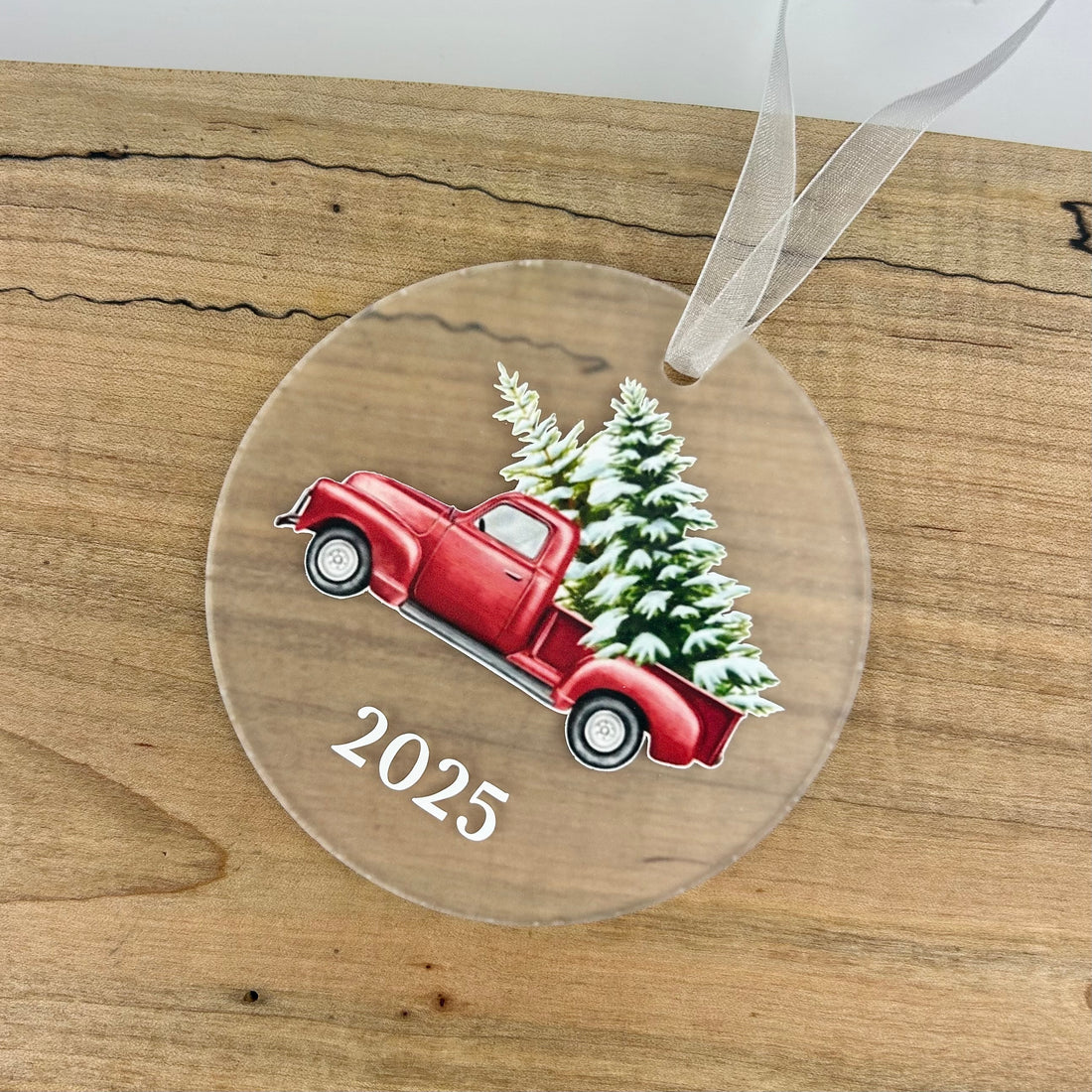 ACRYLIC CHRISTMAS ORNAMENTS