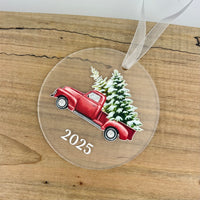 ACRYLIC CHRISTMAS ORNAMENTS