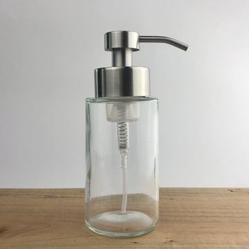 Foaming Pump + Glass Bottle