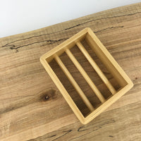 WOOD SOAP DISH