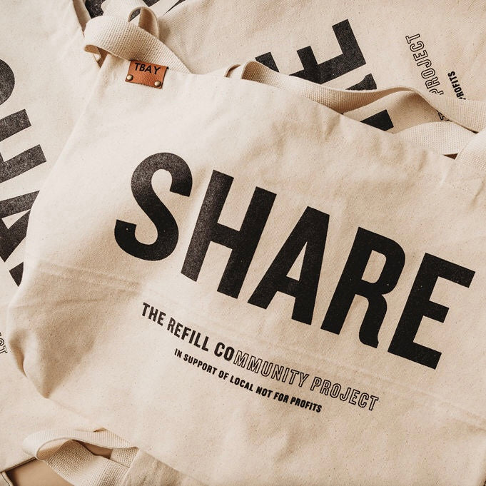 SHARE TOTE