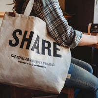 SHARE TOTE